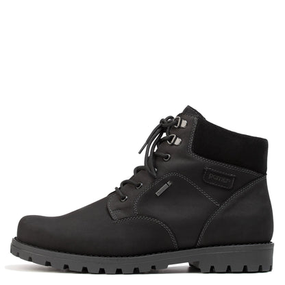 KUORI Men’s Pomar GORE-TEX® combat boot with grey stitches (68289-520)