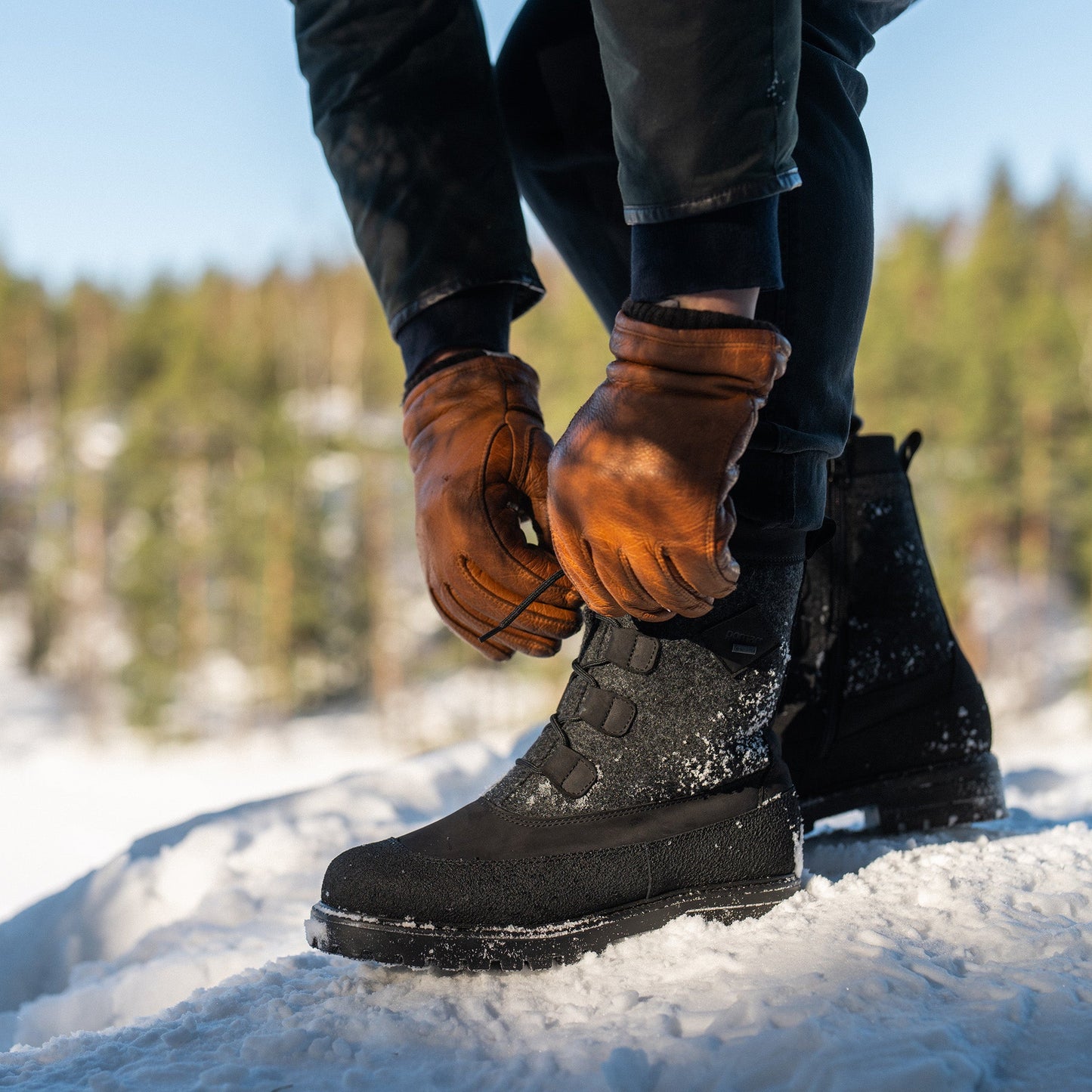 KIIRUNA Men's GORE-TEX® felt winter boots (69201-500)