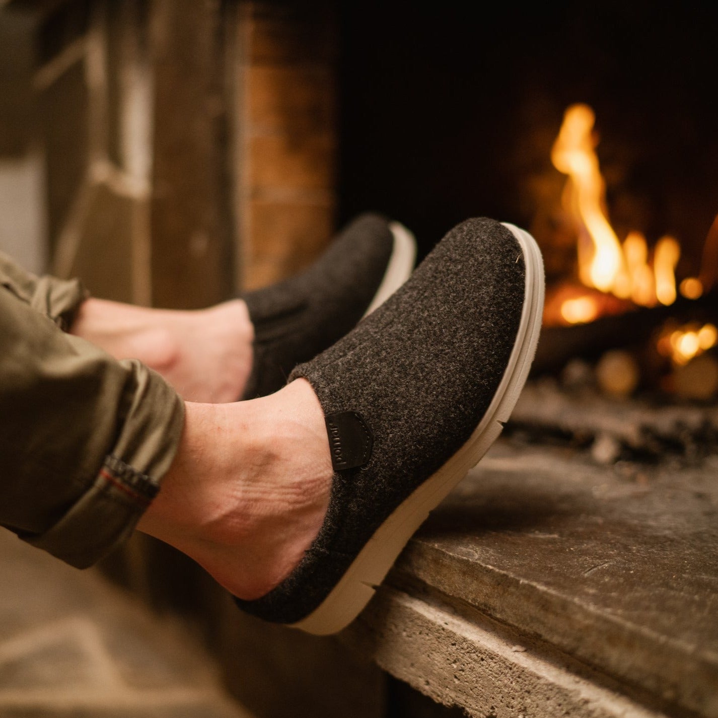KÖLI Men's Felt slippers  (41730-100)