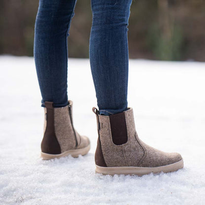 MALLA Women's GORE-TEX® Felt Chelsea boots (35977-112)