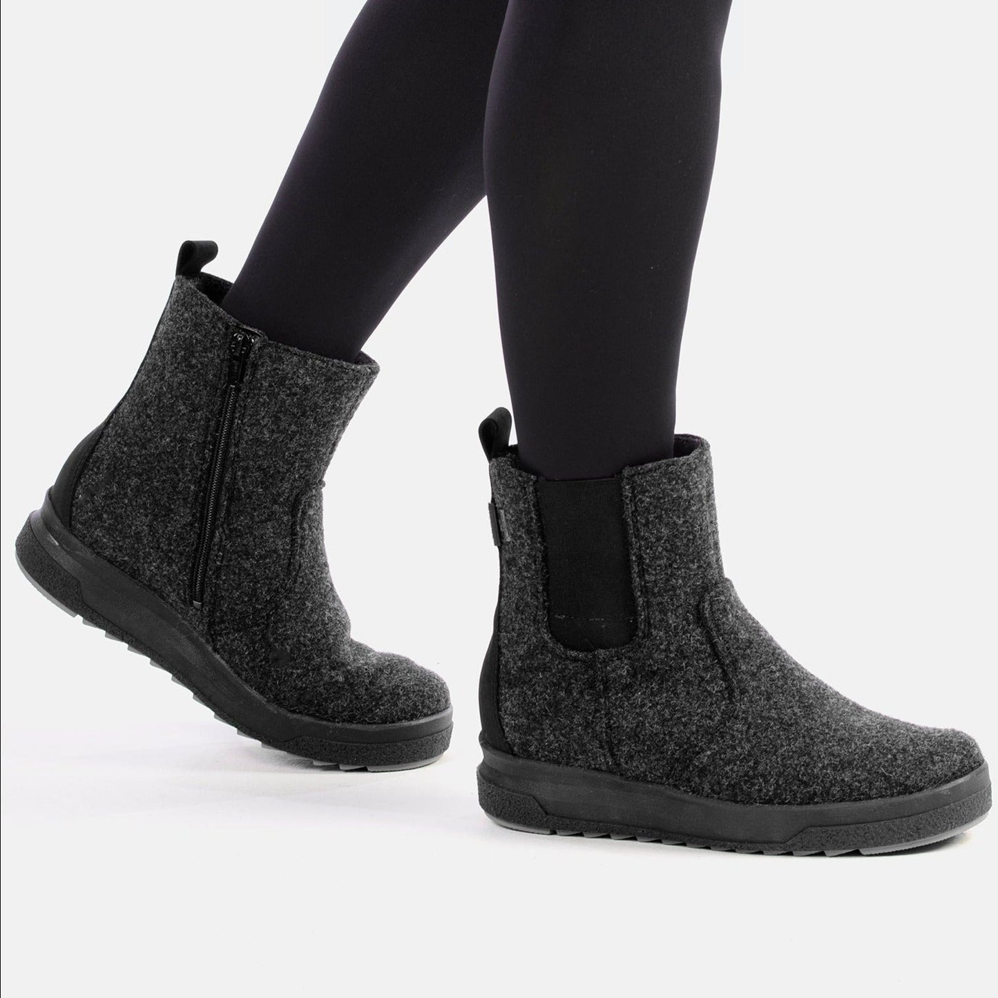 MALLA Women's GORE-TEX® Felt Chelsea boots (35977-115)