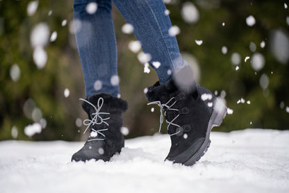 LUMI Women’s Pomar GORE-TEX® ankle boot with winter spike sole