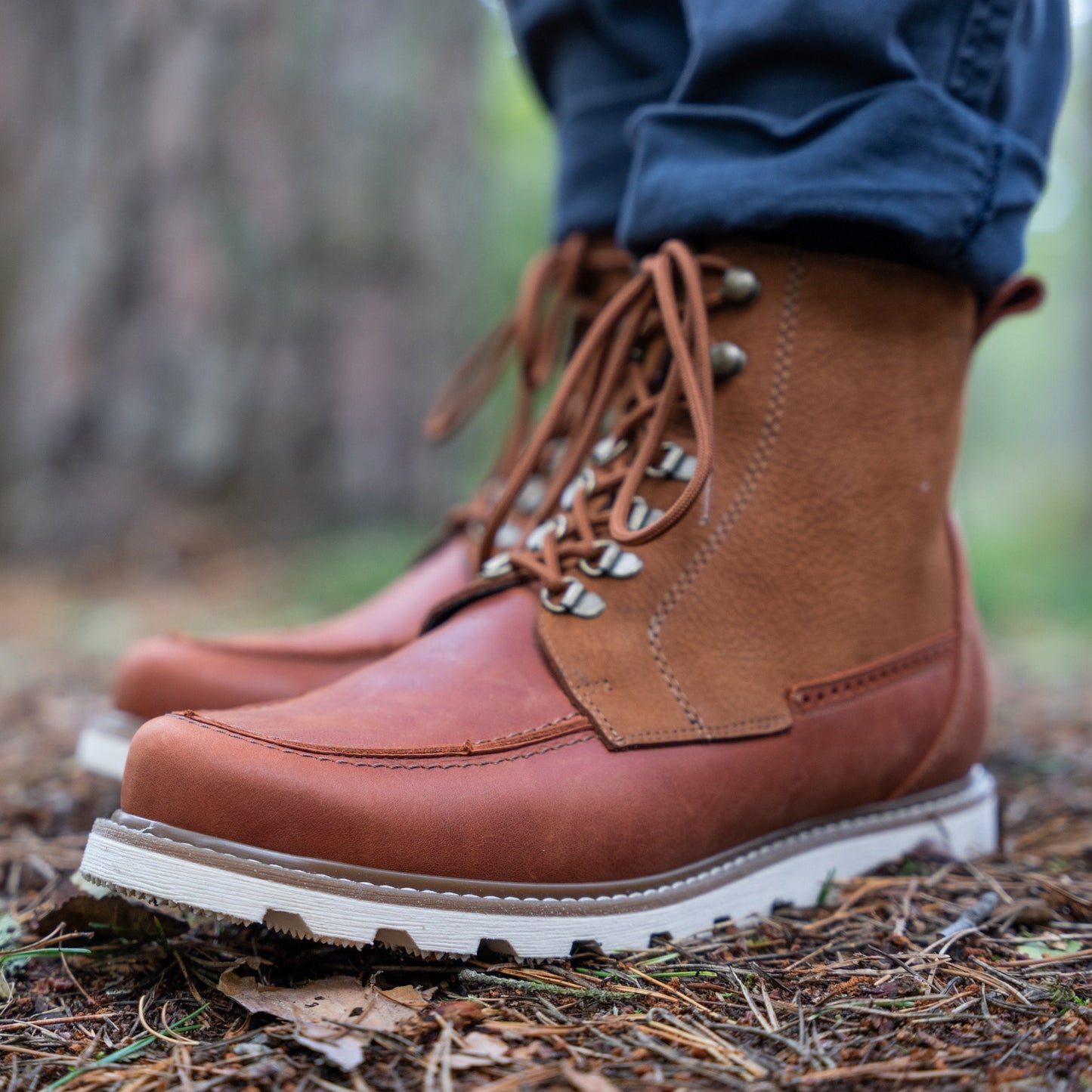 VISA Men´s Moc-toe ankle boot(302)
